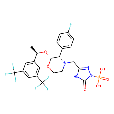FOSAPREPITANT DIMEGLUMINE
