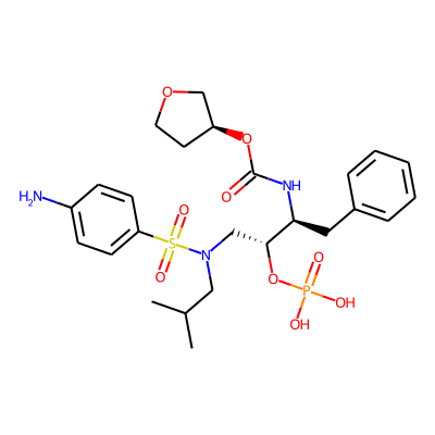FOSAMPRENAVIR CALCIUM