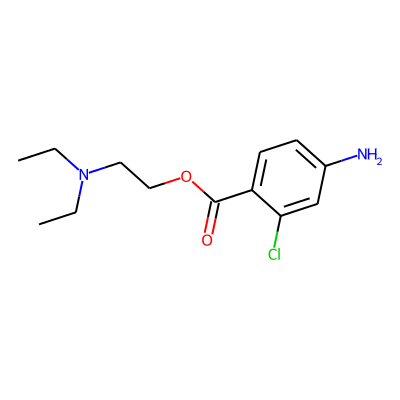 CHLOROPROCAINE HYDROCHLORIDE